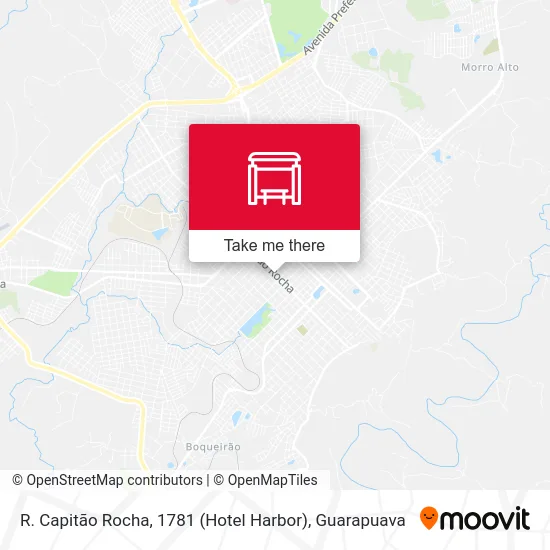 R. Capitão Rocha, 1781 (Hotel Harbor) map