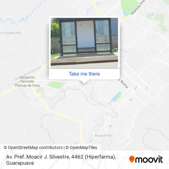 Mapa Av. Pref. Moacir J. Silvestre, 4462 (Hiperfarma)