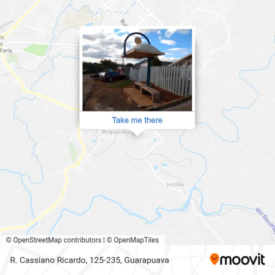 R. Cassiano Ricardo, 125-235 map