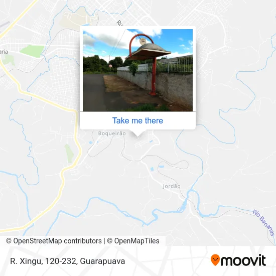 R. Xingu, 120-232 map