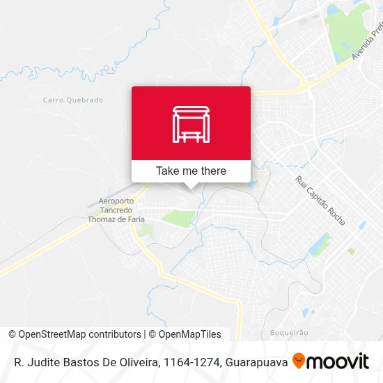 R. Judite Bastos De Oliveira, 1164-1274 map