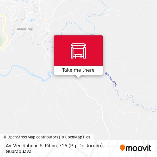 Mapa Av. Ver. Rubens S. Ribas, 715 (Pq. Do Jordão)