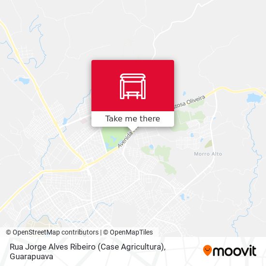 Rua Jorge Alves Ribeiro (Case Agricultura) map