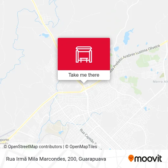 Rua Irmã Mila Marcondes, 200 map