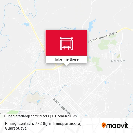 R. Eng. Lentsch, 772 (Ejm Transportadora) map