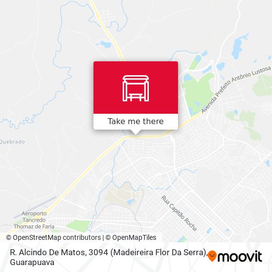 R. Alcindo De Matos, 3094 (Madeireira Flor Da Serra) map