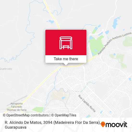 R. Alcindo De Matos, 3094 (Madeireira Flor Da Serra) map