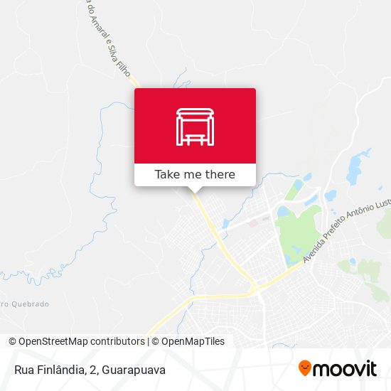 Rua Finlândia, 2 map