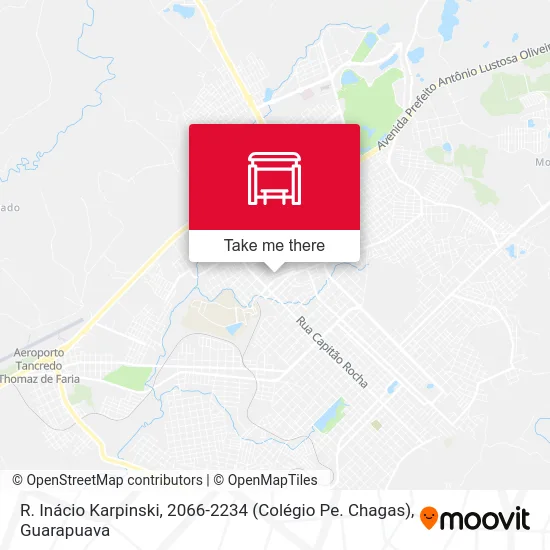 R. Inácio Karpinski, 2066-2234 (Colégio Pe. Chagas) map
