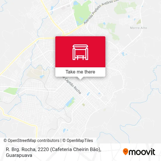R. Brg. Rocha, 2220 (Cafeteria Cheirin Bão) map