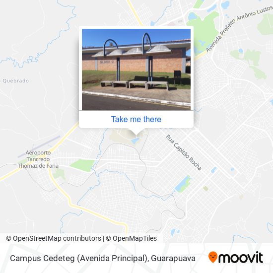 Campus Cedeteg (Avenida Principal) map
