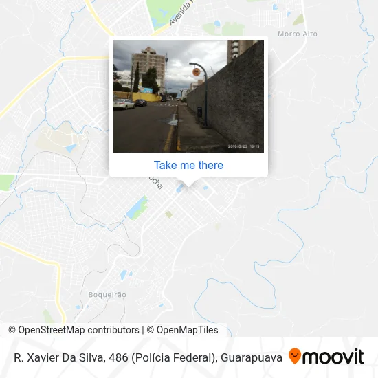R. Xavier Da Silva, 486 (Polícia Federal) map