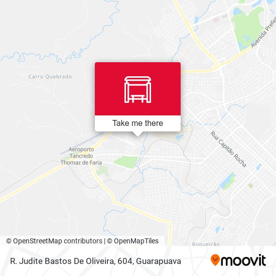 R. Judite Bastos De Oliveira, 604 map