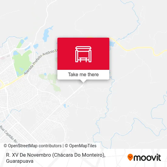 R. XV De Novembro (Chácara Do Monteiro) map