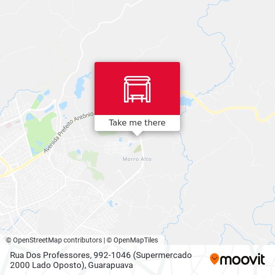 Rua Dos Professores, 992-1046 (Supermercado 2000 Lado Oposto) map