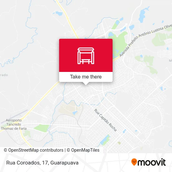 Rua Coroados, 17 map