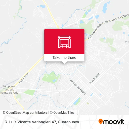 R. Luís Vicente Verlangieri 47 map