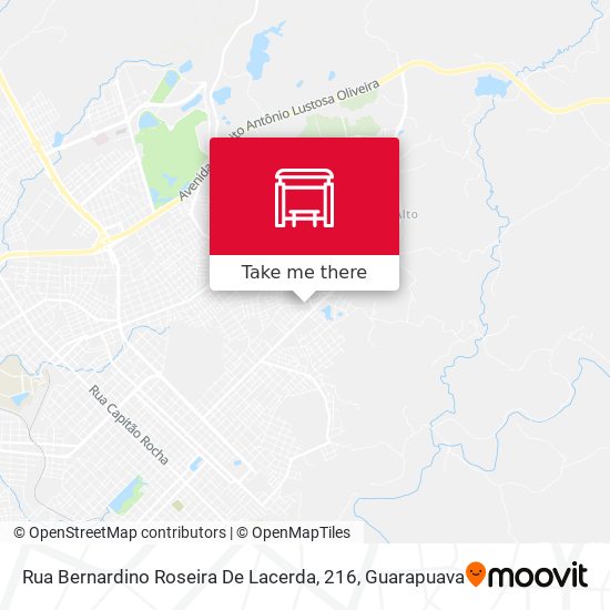 Rua Bernardino Roseira De Lacerda, 216 map