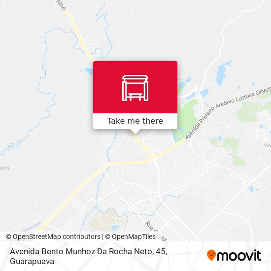 Mapa Avenida Bento Munhoz Da Rocha Neto, 45