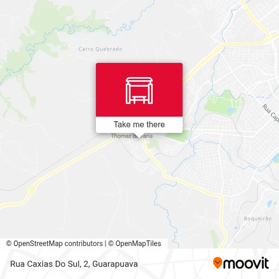 Rua Caxias Do Sul, 2 map