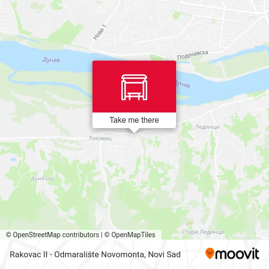 Rakovac II - Novomonta Resort map