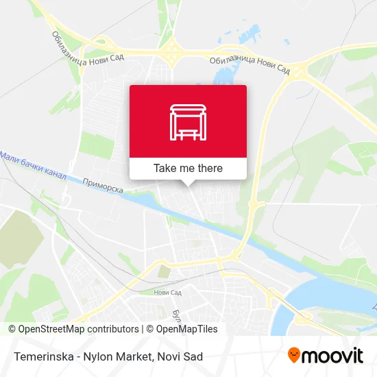 Temerinska - Nylon Market map