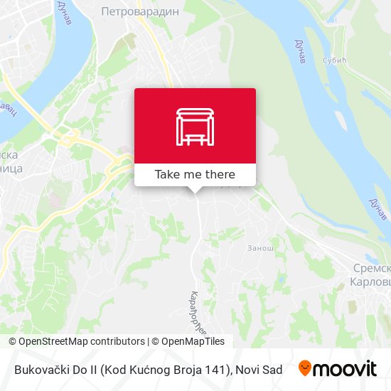 Bukovački Do II (Kod Kućnog Broja 141) map