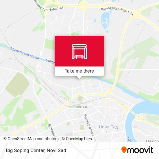 Big Shopping Center map