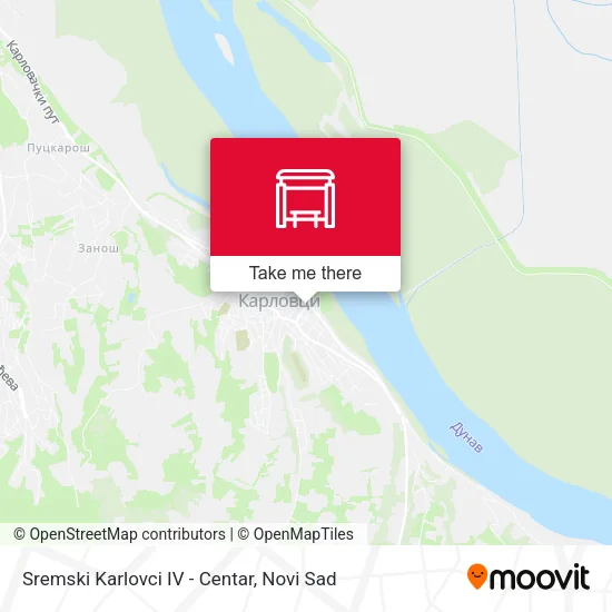 Sremski Karlovci IV - Centar map
