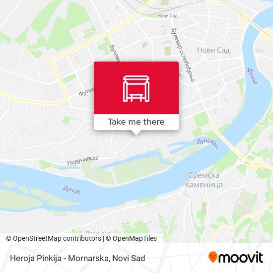 Heroja Pinkija - Mornarska map