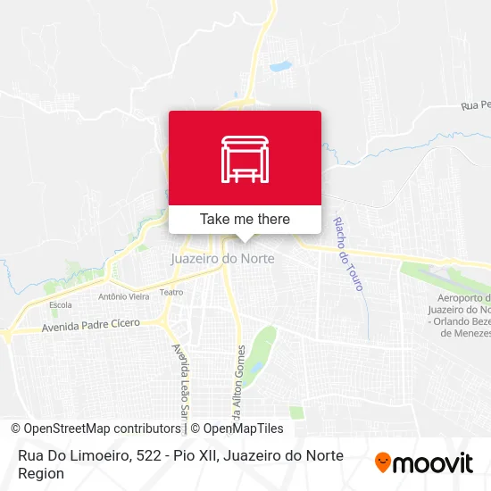 Rua Do Limoeiro, 522 - Pio XII map