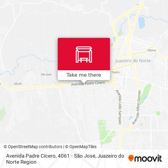 Avenida Padre Cícero, 4061 - São José map