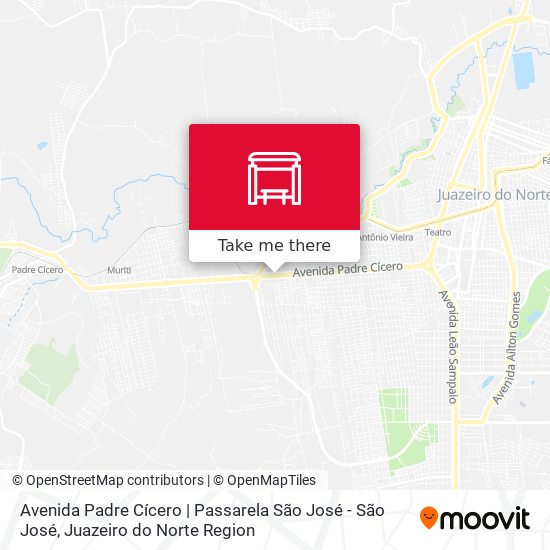 Avenida Padre Cícero | Passarela São José - São José map