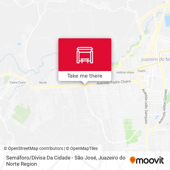 Mapa Semáforo / Divisa Da Cidade - São José