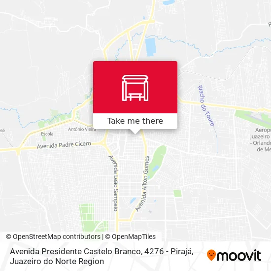 Avenida Presidente Castelo Branco, 4276 - Pirajá map