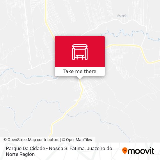 Mapa Parque Da Cidade - Nossa S. Fátima