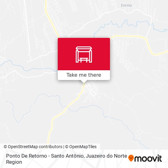Ponto De Retorno - Santo Antônio map