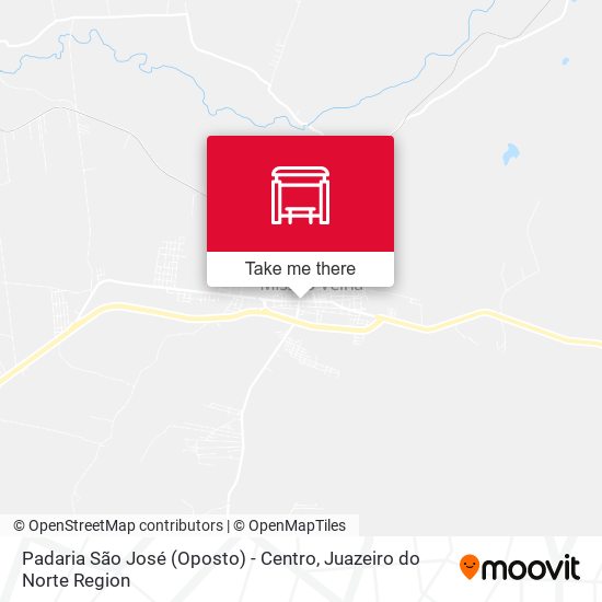 Mapa Padaria São José (Oposto) - Centro