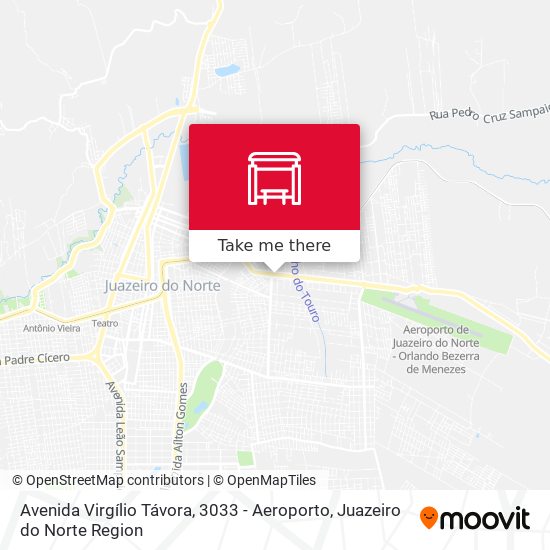 Avenida Virgílio Távora, 3033 - Aeroporto map