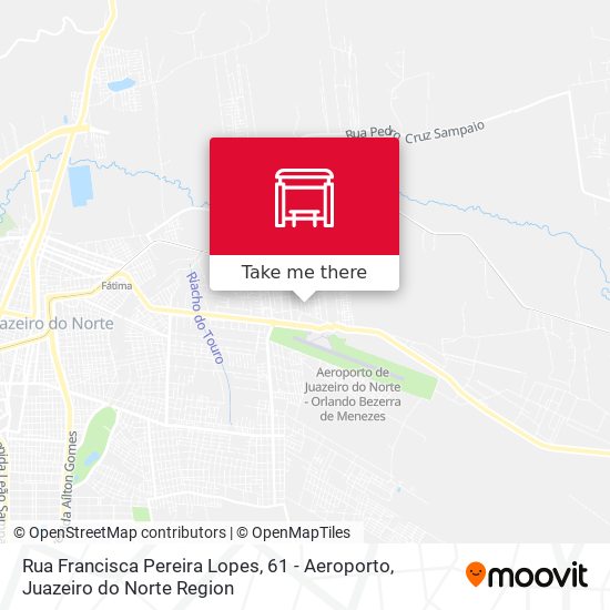 Rua Francisca Pereira Lopes, 61 - Aeroporto map