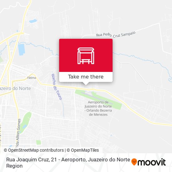 Rua Joaquim Cruz, 21 - Aeroporto map