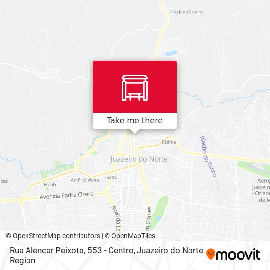 Rua Alencar Peixoto, 553 - Centro map