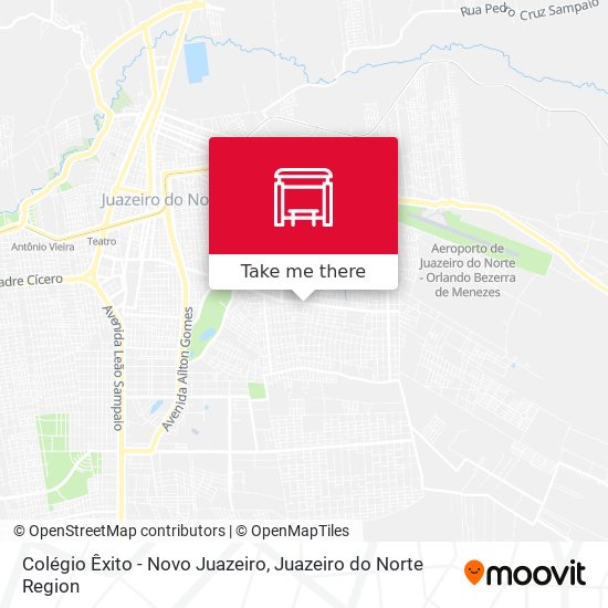 Colégio Êxito - Novo Juazeiro map