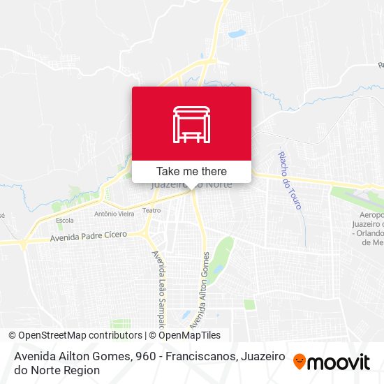 Avenida Ailton Gomes, 960 - Franciscanos map