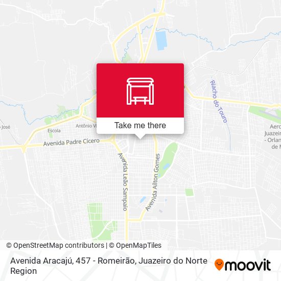 Avenida Aracajú, 457 - Romeirão map