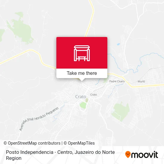 Posto Independencia - Centro map