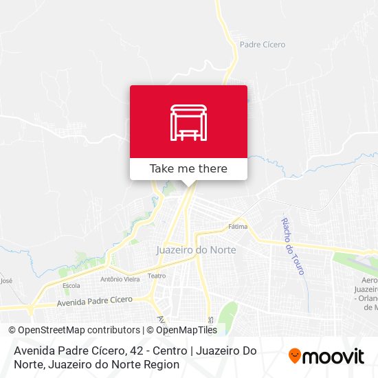 Mapa Avenida Padre Cícero, 42 - Centro | Juazeiro Do Norte