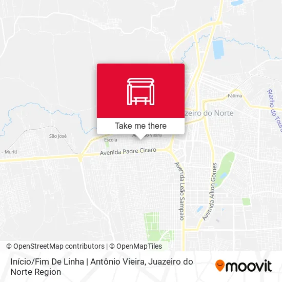 Início / Fim De Linha | Antônio Vieira map