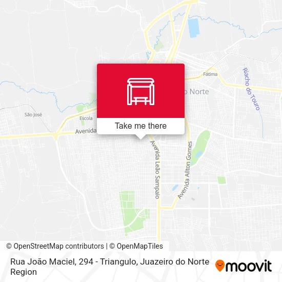 Rua João Maciel, 294 - Triangulo map