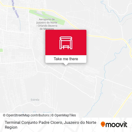 Terminal Conjunto Padre Cícero map